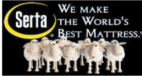 serta logo with sheep